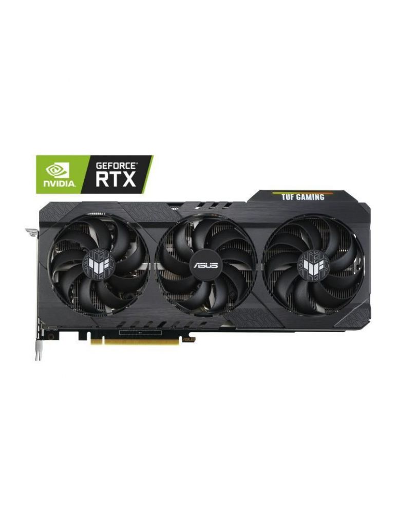 Placa video asus tuf gaming geforce rtx 3060 v2 oc 12 gb gddr6 192 biti pci express 4.0 x 16 hdmi x 2 displayport x 3 sistem