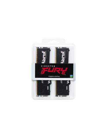Kingston Technology FURY Beast RGB module de memorie 16 Giga Bites 2 x 8 Giga Bites DDR5 5600 MT s