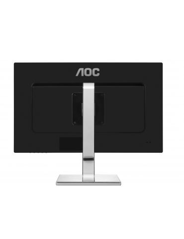 AOC 77 Series U3277PWQU monitoare LCD 81,3 cm (32") 3840 x 2160 Pixel 4K Ultra HD Negru, Argint
