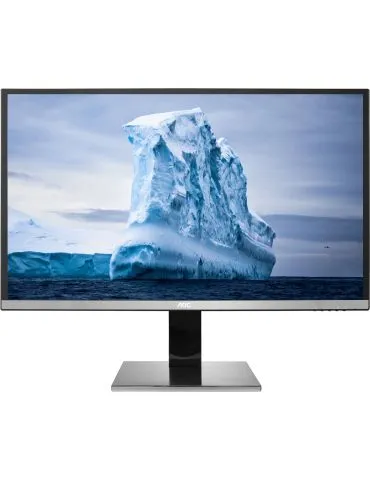 AOC 77 Series U3277PWQU monitoare LCD 81,3 cm (32") 3840 x 2160 Pixel 4K Ultra HD Negru, Argint