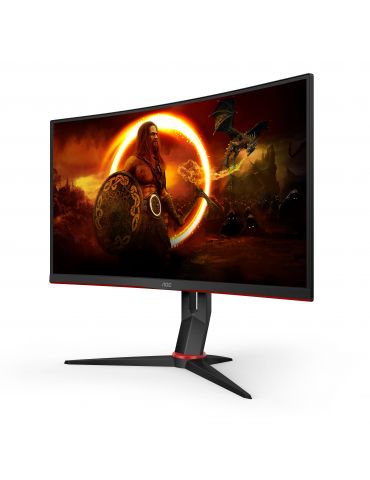 AOC C27G2U BK LED display 68,6 cm (27") 1920 x 1080 Pixel Full HD Negru, Roşu