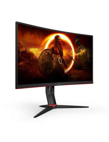 AOC C27G2U BK LED display 68,6 cm (27") 1920 x 1080 Pixel Full HD Negru, Roşu