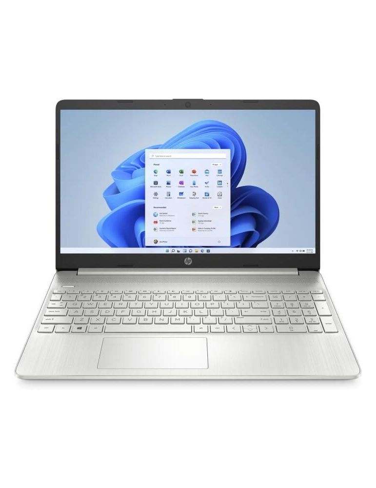 HP Laptop 15s-eq2061nq 256 Giga Bites SSD Wi-Fi 5 (802.11ac) Windows 11 Home in S mode Argint