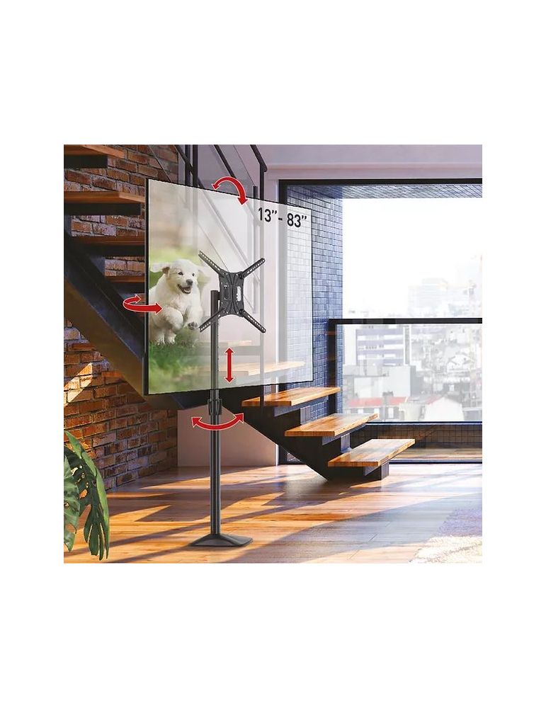 Barkan fixed floor stand tv mount 13-83 fs420