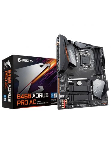 GIGABYTE B460 AORUS PRO AC plăci de bază Intel B460 Express LGA 1200 (Socket H5) ATX