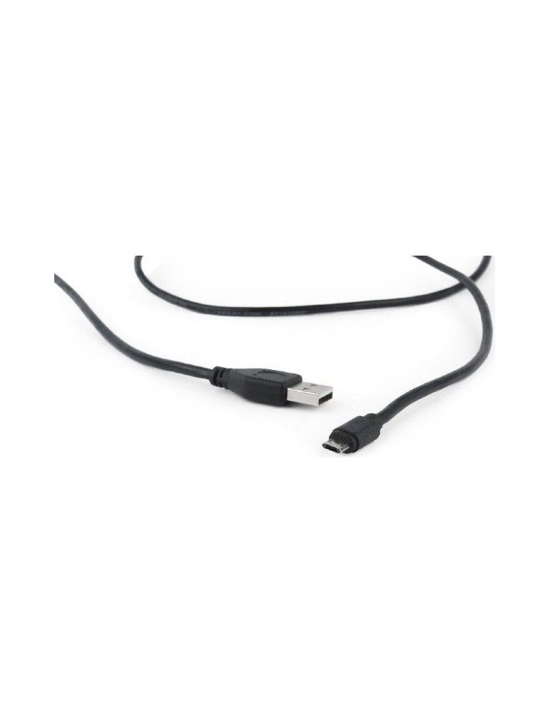 Cablu alimentare si date gembird pt. smartphone usb 2.0 (t) la micro-usb 2.0 (t) 1.8m negru cc-usb2-ammdm-6 (timbru verde 0.0