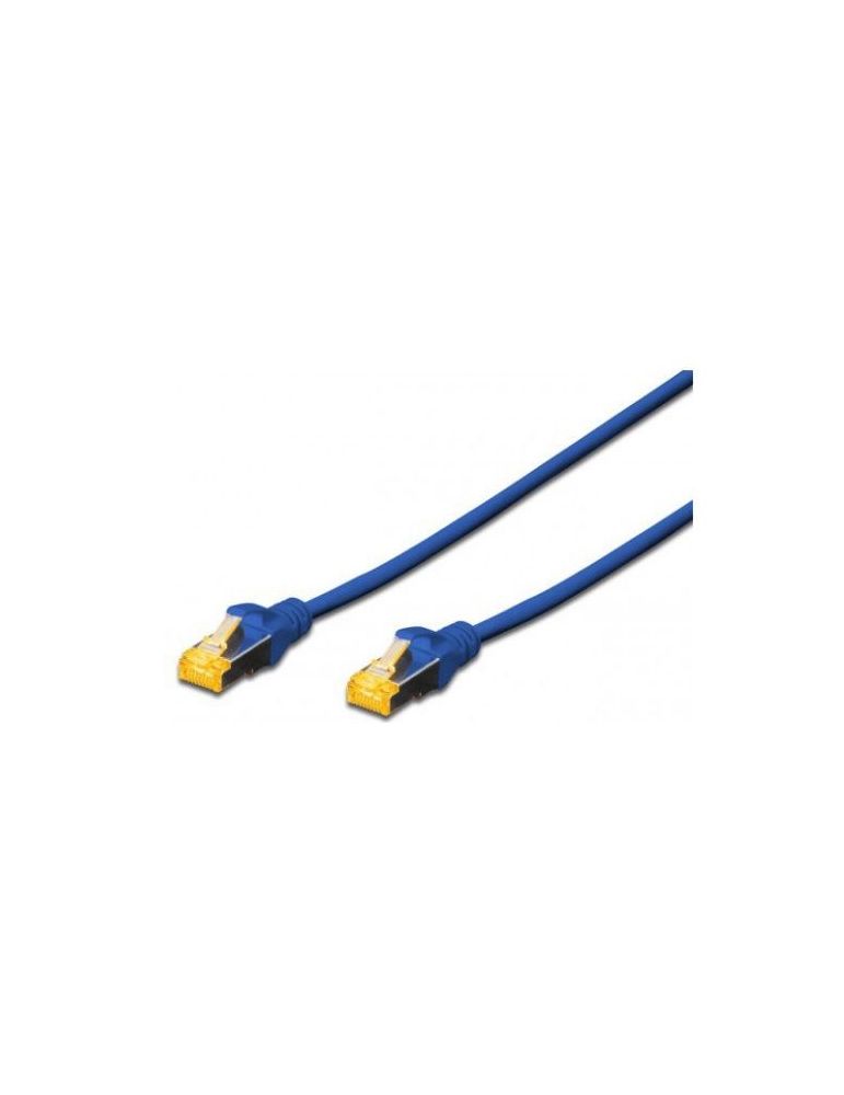 Digitus cat 6a s-ftp patch cable cu lszh awg 26/7 length 10 m color blue dk-1644-a-100/b (timbru verde 0.18 lei)