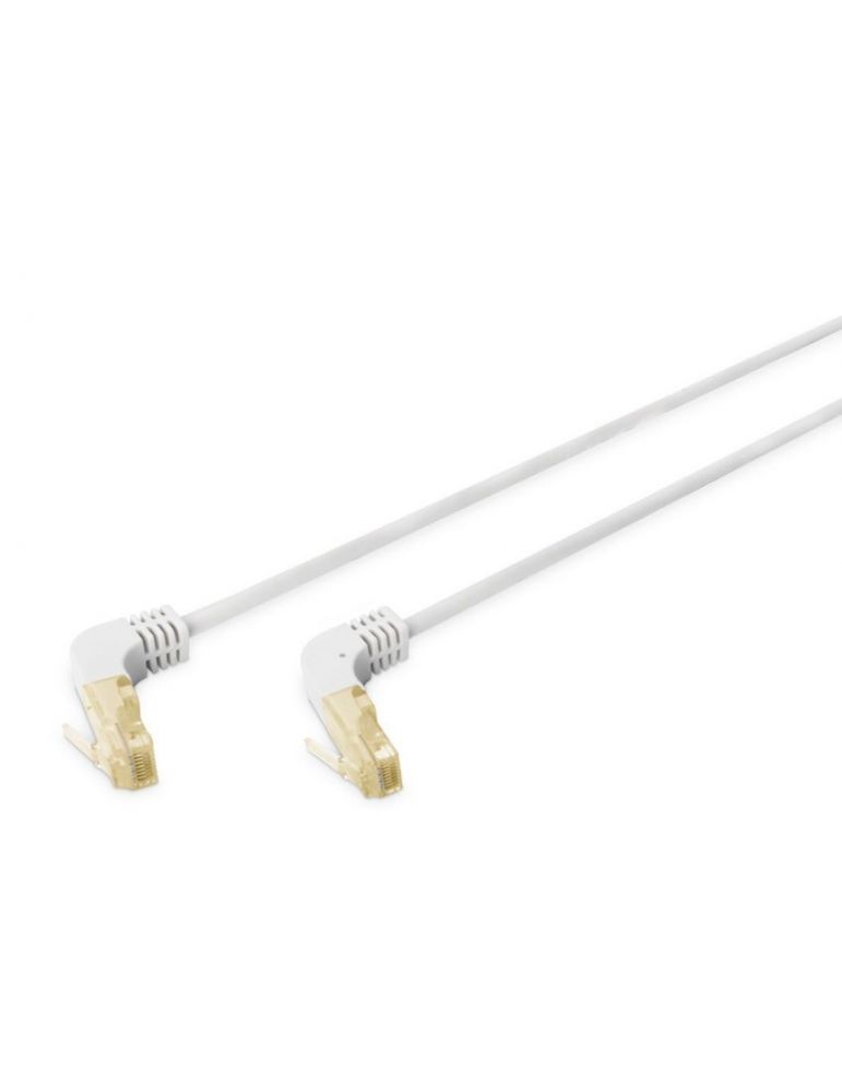Digitus dk-1644-a-02090 cat 6a s-ftp 90 angled patch cord cu lszh awg 26/7 length 2m color grey dk-1644-a-02090 (timbru verde