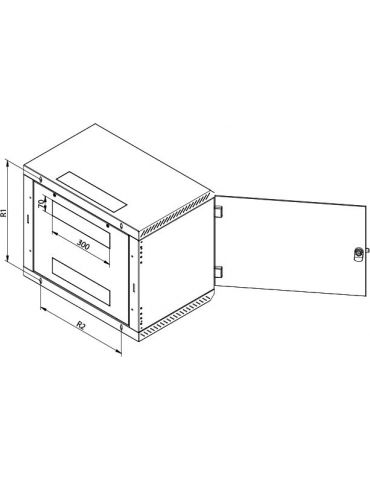 Rack de perete Triton... - Tik.ro