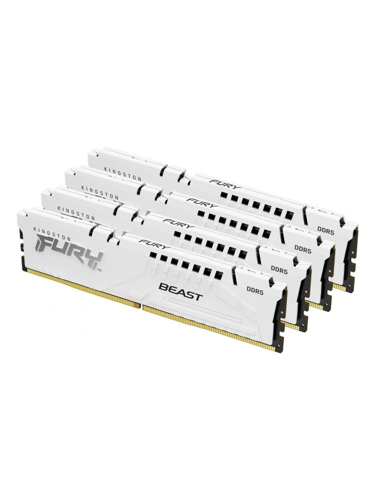 Kingston Technology FURY Beast module de memorie 128 Giga Bites 4 x 32 Giga Bites DDR5 5200 MT/s