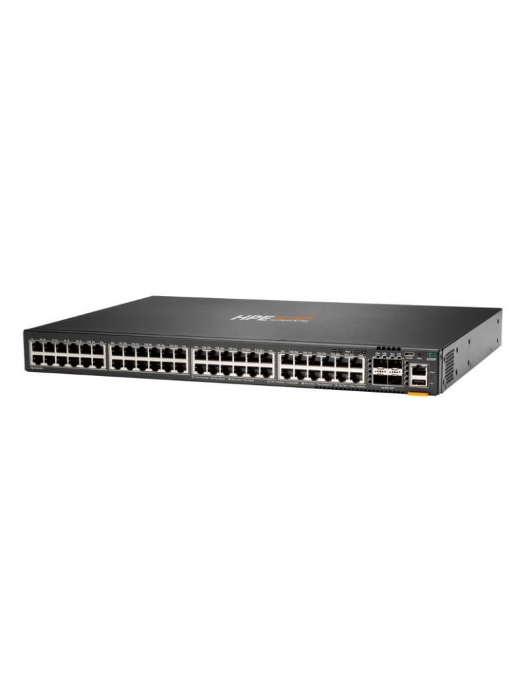 HPE Aruba Networking CX 6300F 48-port 1GbE and 4-port SFP56 Switch