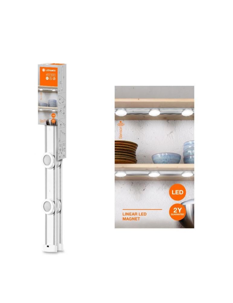 Aplica led liniara ledvance cu 3 spoturi aplicabile pe sina
