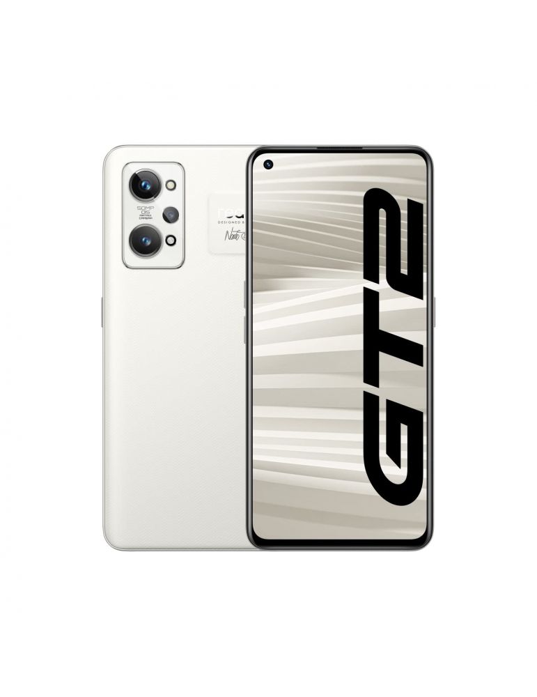 Realme gt2 ds paper white 5g/6.62/oc/12gb/256gb/16mp/50mp+8mp+2mp/5000mah 5999874 (timbru verde 0.55 lei)