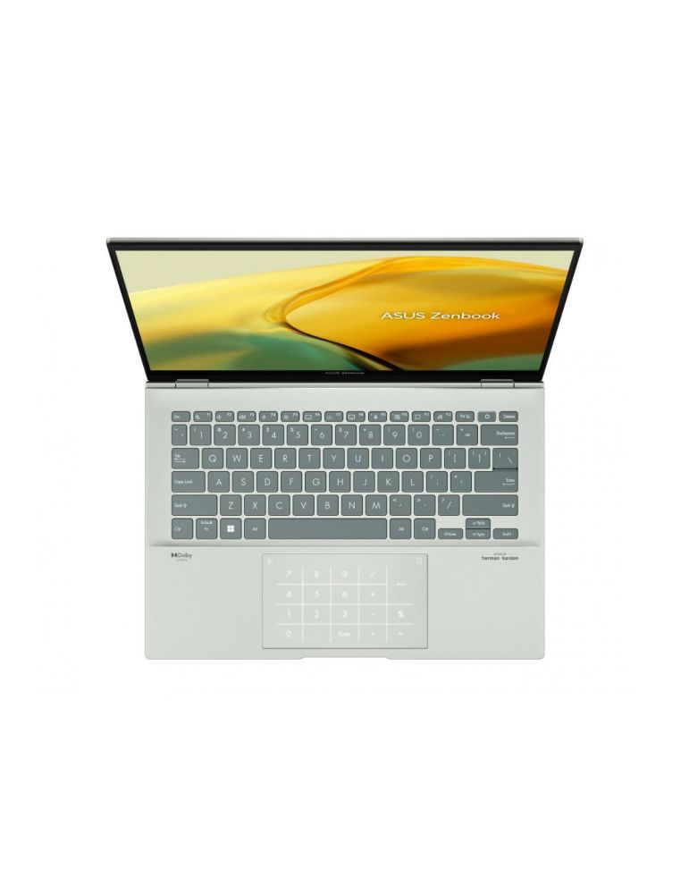 Asus zenbook ux3402za intel core i5-1240p 14inch ips wqxga 8gb 512gb m.2 nvme pcie 4.0 ssd intel iris xe w11h 2y aqua celad