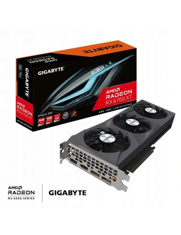 Placa video gigabyte amd radeon rx 6700 xt eagle gddr6 12gb/192bit nlgvr67xteagle12gd Gigabyte - 1