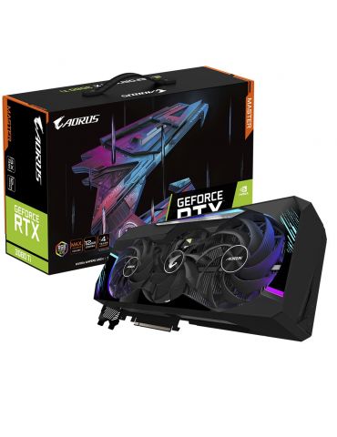 Gigabyte AORUS GeForce RTX 3080 Ti MASTER 12G NVIDIA 12 Giga Bites GDDR6X Gigabyte - 9