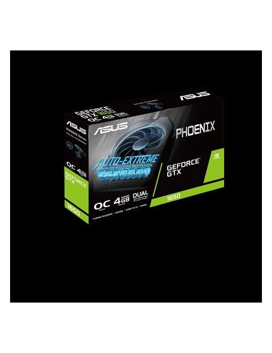 ASUS Phoenix PH-GTX1650-O4GD6 plăci video NVIDIA GeForce GTX 1650 4 Giga Bites GDDR6 Asus - 3