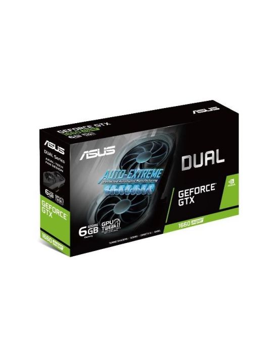 ASUS Dual -GTX1660S-6G-EVO NVIDIA GeForce GTX 1660 SUPER 6 Giga Bites GDDR6 Asus - 7