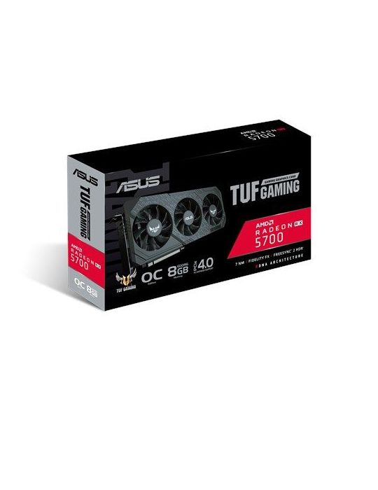 ASUS TUF Gaming TUF 3-RX5700-O8G-GAMING AMD Radeon RX 5700 8 Giga Bites GDDR6 Asus - 8
