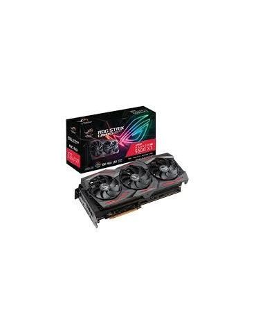 Placa video asus amd rog strix radeon rx5600 xt  6 gb gddr6 192 biti pci express 4.0 x 16 hdmi display port x 3 sistem racire ae