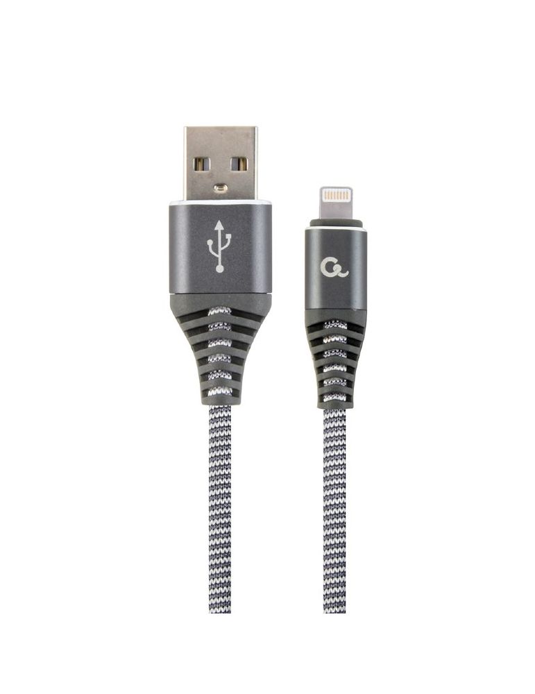 Storage & Data Transfer Cables Gembird cc-usb2b-amlm-2m-wb2 gembird premium cotton braided 8-pin charging and data