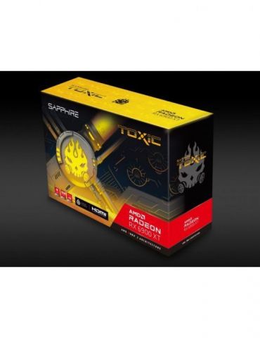 Sapphire video card toxic amd radeon rx 6900 xt nitro+ se gaming oc 16gb gddr6 hdmi / triple dp lite 11308-06-20g Sapphire - 1