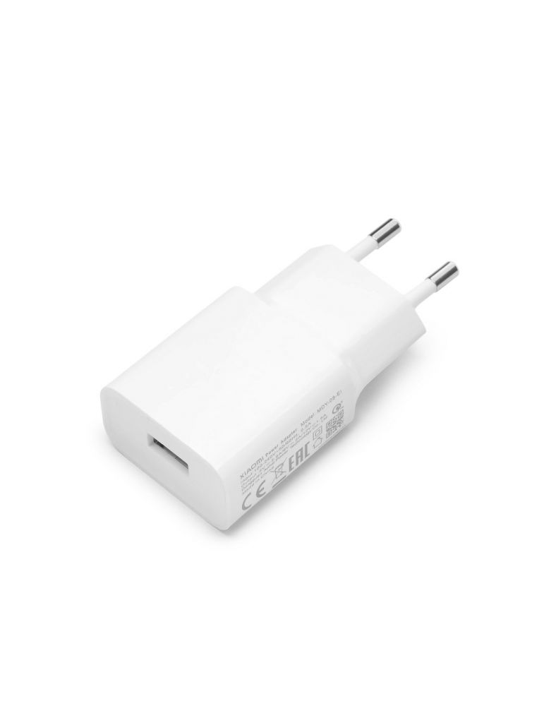 Incarcator de retea incarcator priza fast charge 2a 18w - xiaomi (mdy-08-ei) - white (bulk packing) kf232651 (timbru verde 0.
