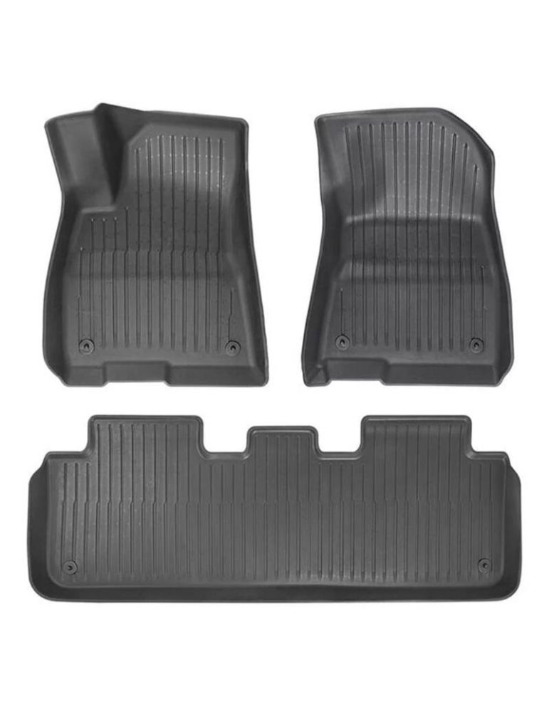 Covor auto baseus t-space set 3 bucati compatibil tesla model 3 realizat din tpe negru c20251300111-00 - 6932172633912