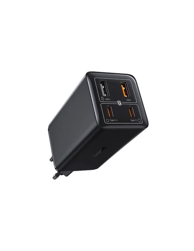 Baseus Incarcator retea baseus gan6 pro quick charge 100w 2 x usb type-c output 5v/3a 2 x usb (include cablu usb type-c la usb type-