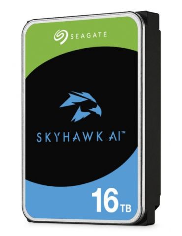 Seagate SkyHawk AI hard disk-uri interne 16 TB 7200 RPM 512 Mega bites 3.5" ATA III Serial - Tik.ro