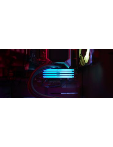 Kingston Technology FURY Beast RGB module de memorie 64 Giga Bites 4 x 16 Giga Bites DDR4 3200 MT s