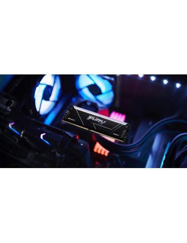 Kingston Technology FURY Beast RGB module de memorie 64 Giga Bites 4 x 16 Giga Bites DDR4 3200 MT s