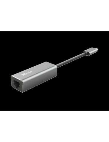 Trust dalyx usb-c to ethernet adapter tr-23771 (include tv 0.18lei) Trust - 1