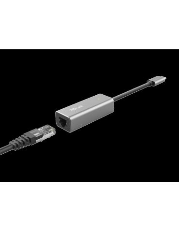 Trust dalyx usb-c to ethernet adapter tr-23771 (include tv 0.18lei) Trust - 1