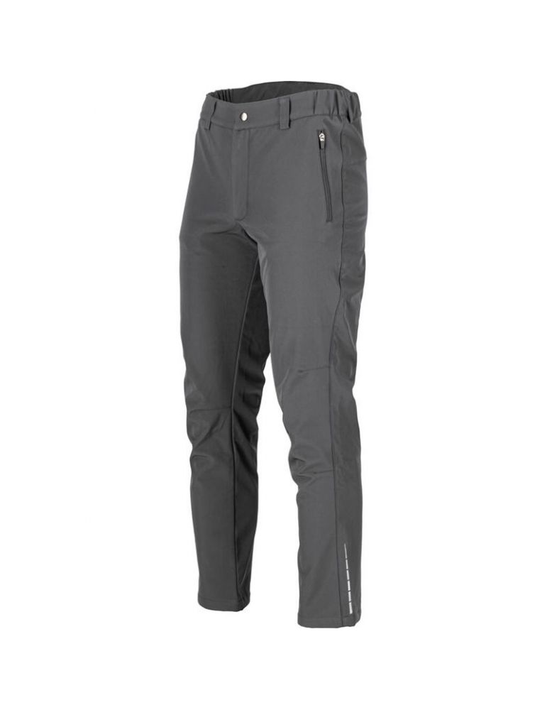 Pantalon elastic / gri - 2xl
