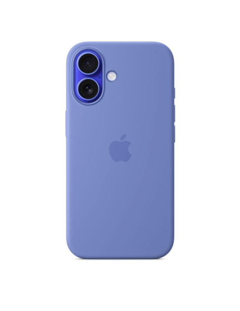Iphone 16 silicone case with magsafe - periwinkle