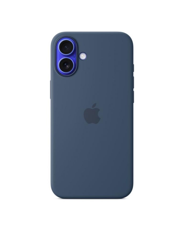 Mobile Phone Cases Iphone 16 plus silicone case with magsafe - denim