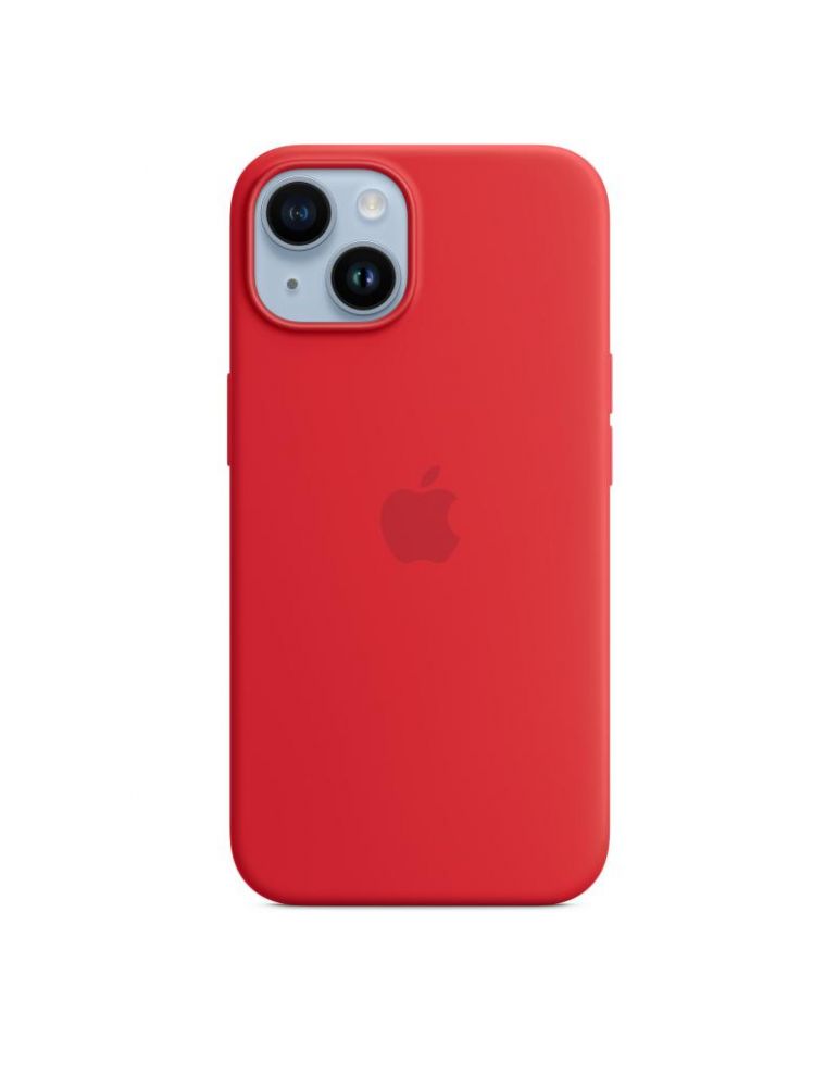 Iphone 14 silicone case with magsafe - (product)red