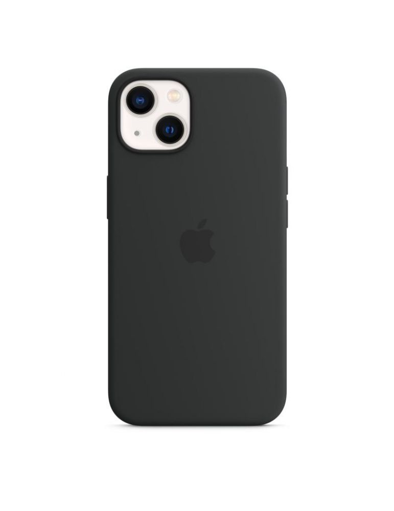 Iphone 13 silicone case with magsafe - midnight