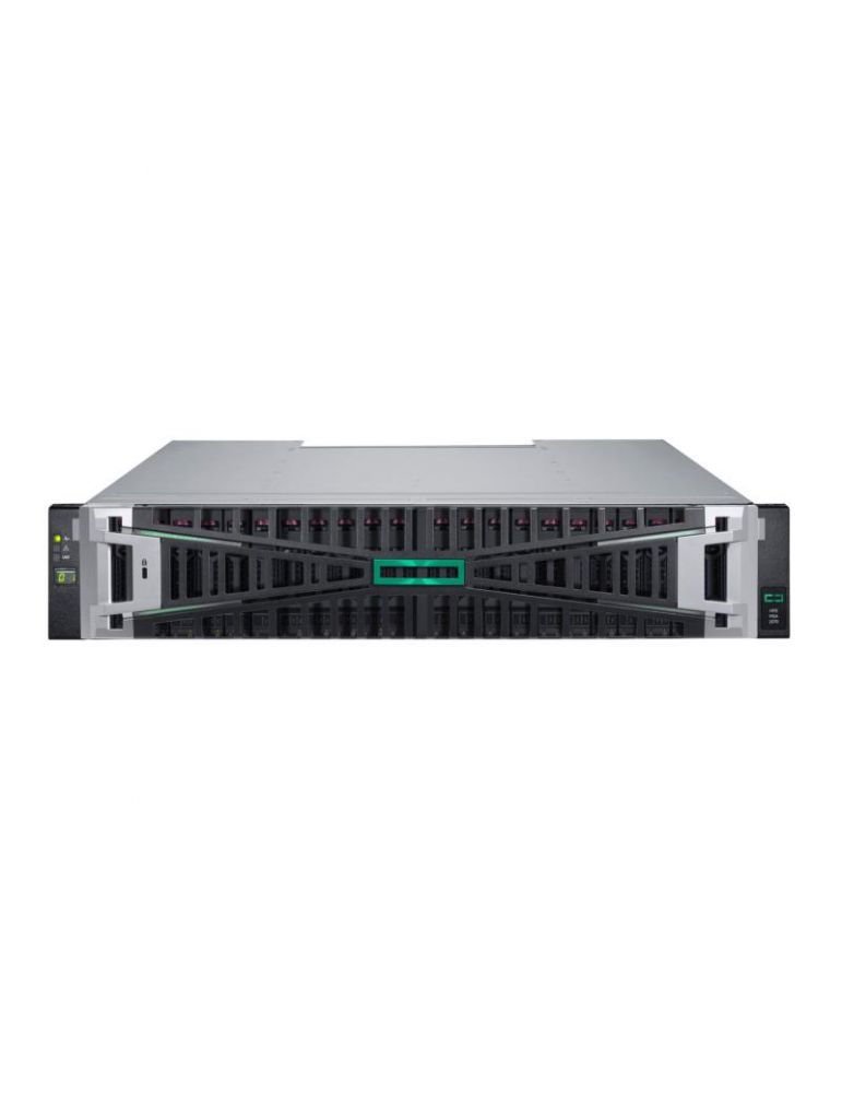 Hpe msa 2070 sff 2x10/25gbe iscsi 4-port cntrl 12x3.84tb ssd