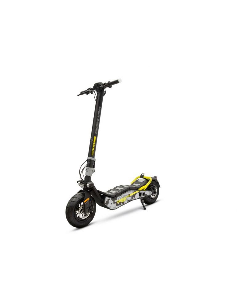 Trotineta electrica ducati scrambler cross-e sportsemnalizari led fata/spate motor 500w sc-mo-220003(timbru verde 40 lei)