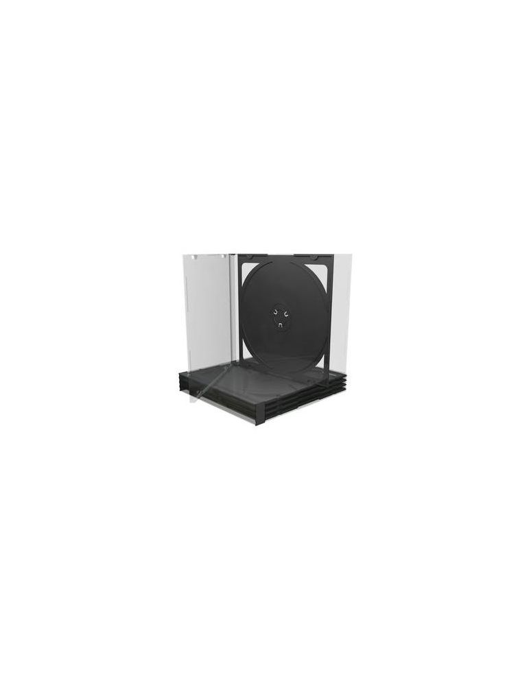 Mediarange cd jewelcase for 2 discs 10.4mm black box23
