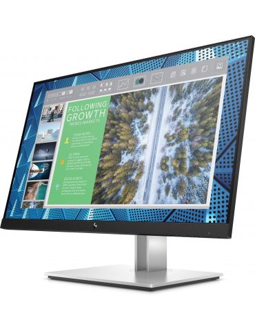 HP E-Series E24q G4 monitoare LCD 60,5 cm (23.8") 2560 x 1440 Pixel Quad HD Negru, Argint