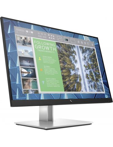 HP E-Series E24q G4 monitoare LCD 60,5 cm (23.8") 2560 x 1440 Pixel Quad HD Negru, Argint