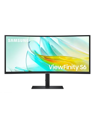 Samsung S65UC monitoare LCD 86,4 cm (34") 3440 x 1440 Pixel UltraWide Quad HD Negru - Tik.ro