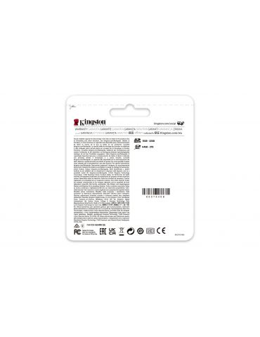 Kingston Technology Canvas React Plus 32 Giga Bites SD UHS-II Clasa 10