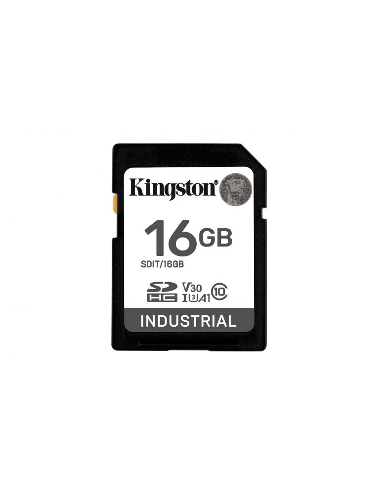 Kingston Technology Industrial 16 Giga Bites SDHC UHS-I Clasa 10