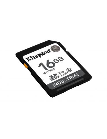 Kingston Technology Industrial 16 Giga Bites SDHC UHS-I Clasa 10
