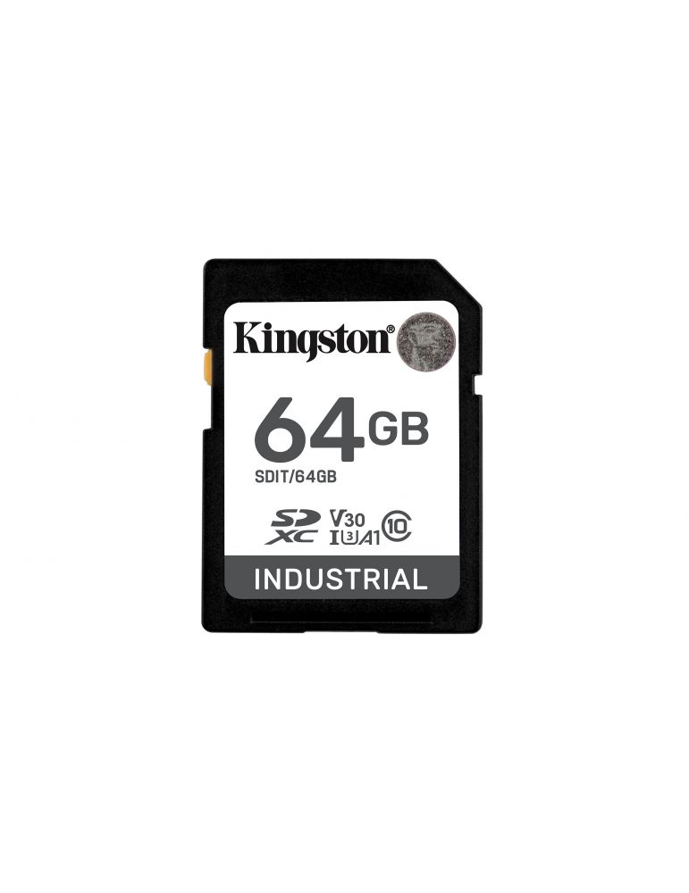 Kingston Technology Industrial 64 Giga Bites SDHC UHS-I Clasa 10