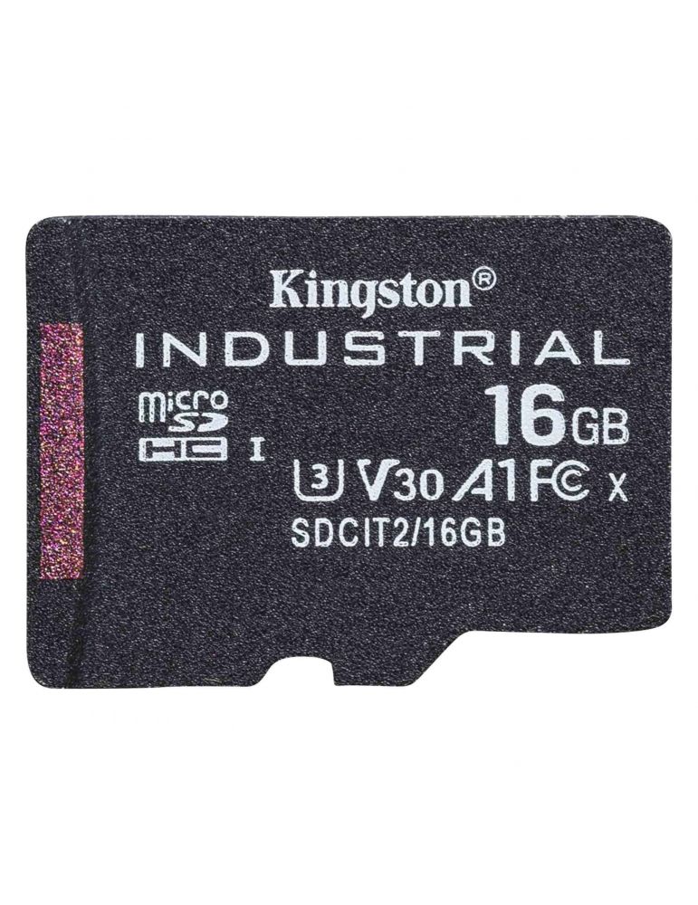 Kingston Technology Industrial 16 Giga Bites MicroSDHC UHS-I Clasa 10